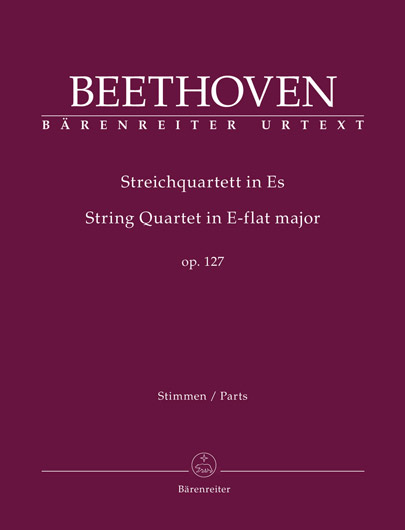String Quartet in Eb, Op. 127 - Parts