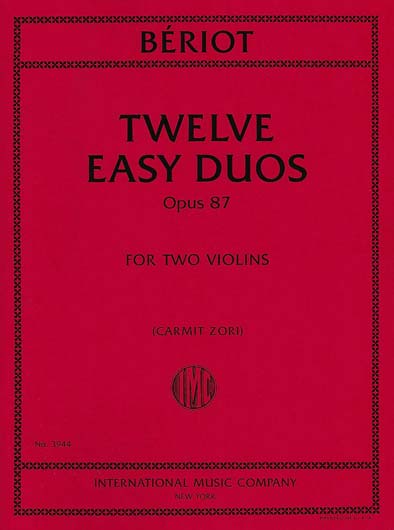Bériot - Twelve Easy Duos Op. 87 (INT)