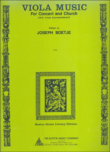 Viola Music for Concert and Church