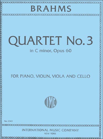 Brahms - Piano Quartet No. 3 in C Minor, Op. 60 (INT)