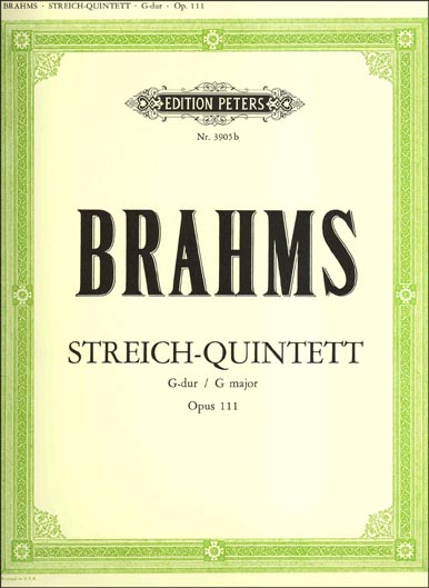 Brahms - String Quintet in G major, Op. 111 (PET)