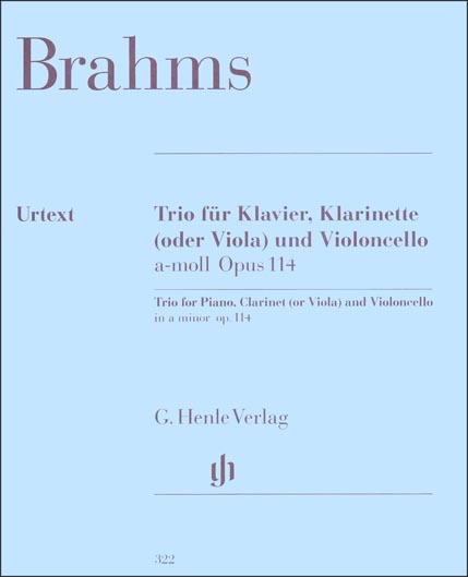 Brahms - Trio for Clarinet (Viola), Cello and Piano Op.114 (HEN)