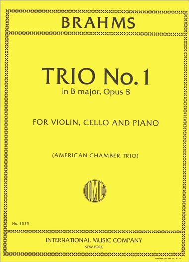 Brahms - Piano Trio No. 1 in B major Op. 8 (INT)