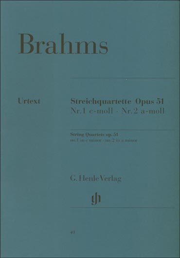Brahms  - String Quartets Op. 51 (HEN)