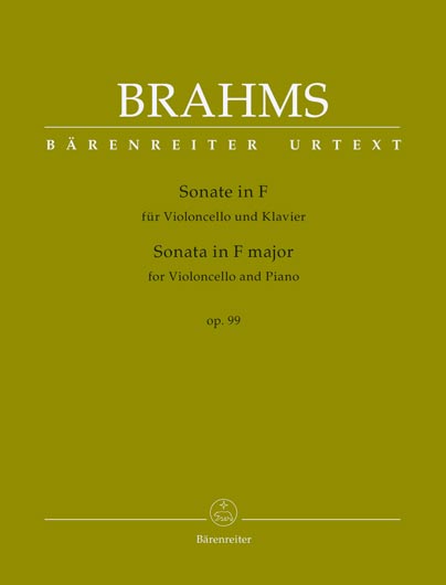 Brahms - Cello Sonata No. 2 in F major Op. 99 (BAR)