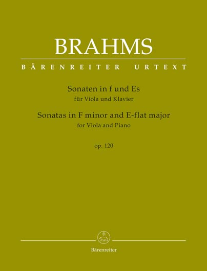 Brahms - Viola Sonatas in F minor & E flat major Op. 120 (BAR)