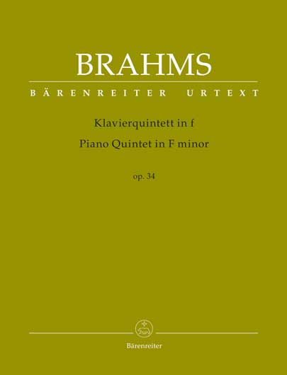 Brahms - Piano Quintet in F minor Op. 34 (BAR)