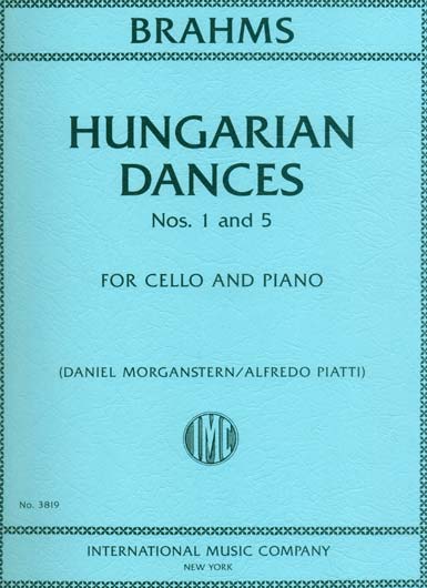Brahms - Hungarian Dances Nos. 1 and 5 for Cello and Piano (INT)