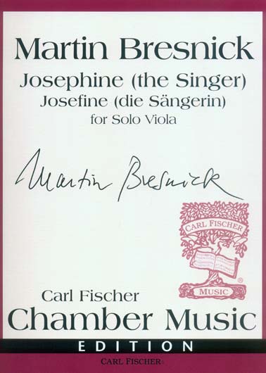 Josephine (The Singer) For Solo Viola