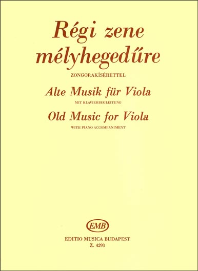 Old Music for Viola
