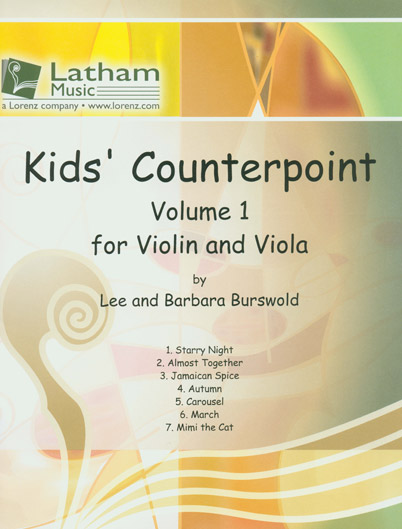 Kids' Counterpoint: Volume 1 for Violin and Viola