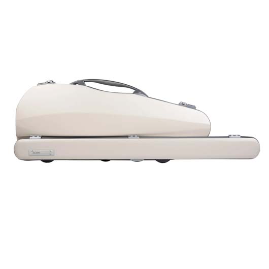 Bam Iconic Overhead Violin Case - White