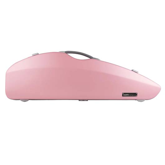 Bam Bonbon Hightech Contoured Violin Case - 4/4 - Pink Pink