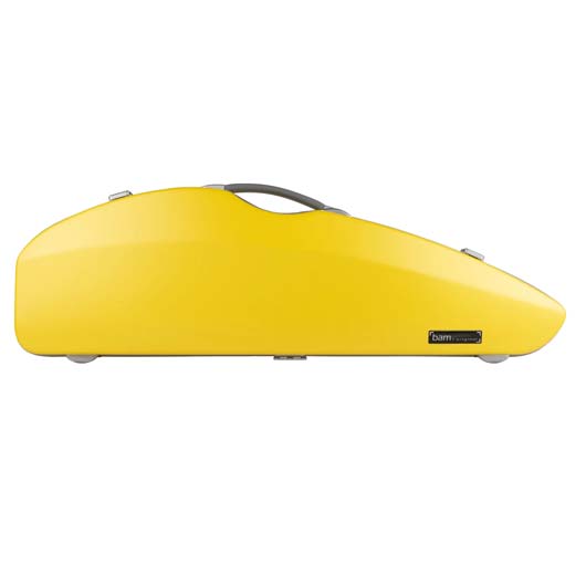 Bam Bonbon Hightech Contoured Violin Case - 4/4 - Yellow White