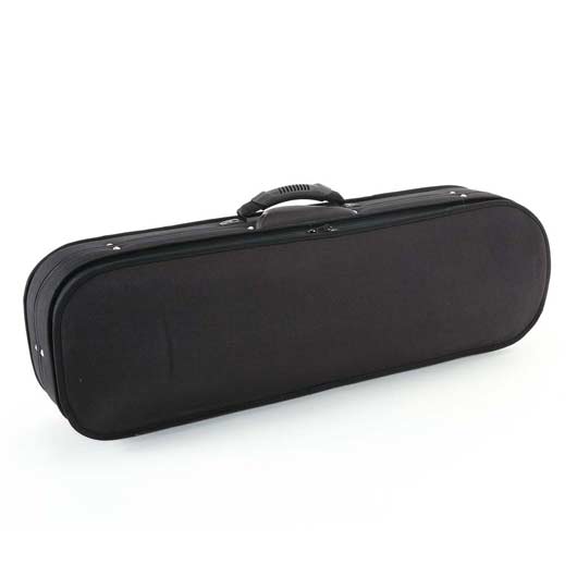 Jakob Winter Greenline Oblong Violin Case - Black-Blue
