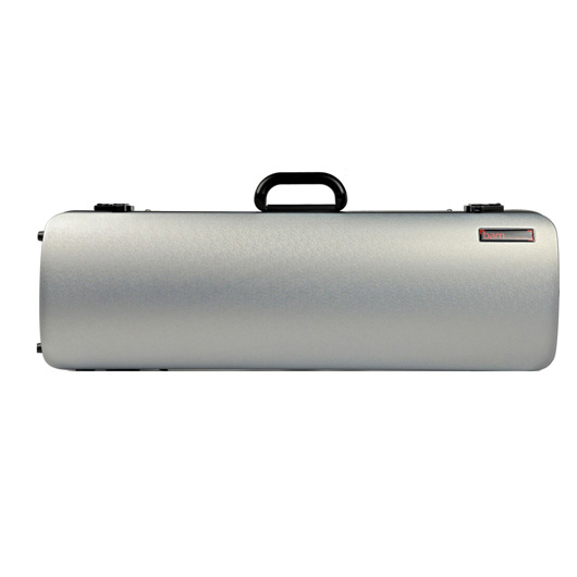Bam Hightech Oblong Violin Case - Silver - No pocket