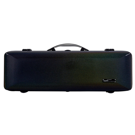 Bam Supreme Cosmic Hightech Oblong Violin Case - Black
