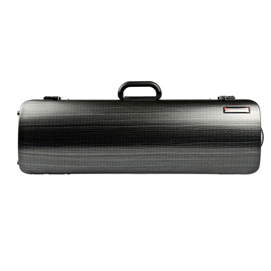 Bam Hightech Oblong Violin Case - Black Lazure