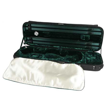 Gewa Maestro Oblong Violin Case - Black/Green