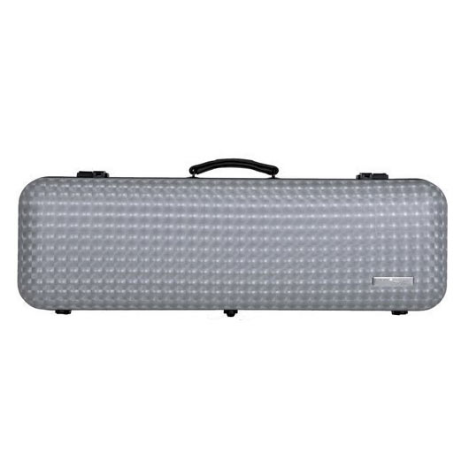 Gewa Air Diamond Oblong Violin Case - Silver