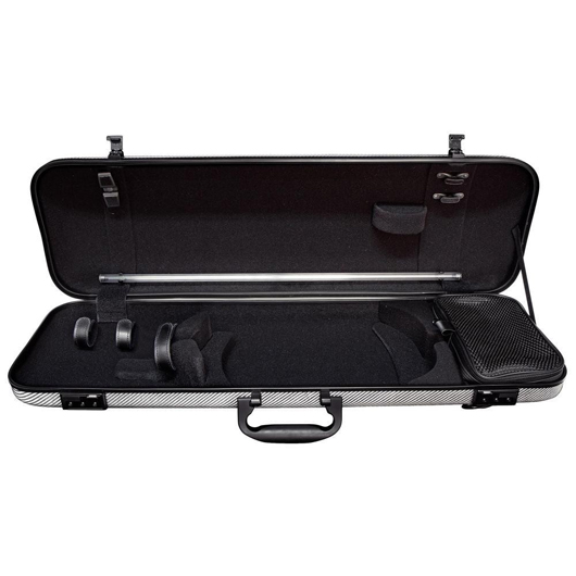 Gewa Idea Oblong Violin Case - Silver/Black
