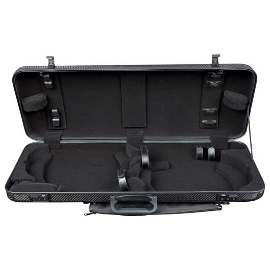 Gewa Violin Double Case - Idea 2.5 - Black/Black