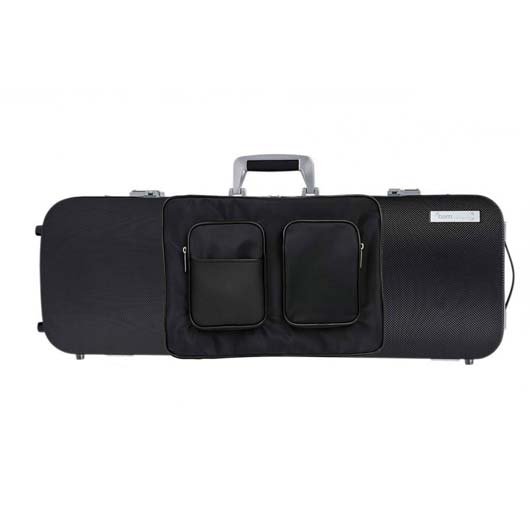 Bam Hightech Compact Obl Viola Case - Panther Black with Pocket