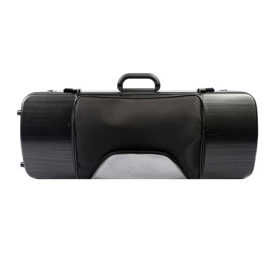 Bam Hightech Oblong Viola Case - Black Lazure - With Pocket