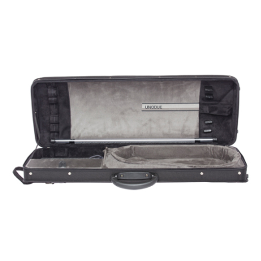Riboni UNODUE T2 Viola Case - Black- Large (Up to 16 3/4 inches)