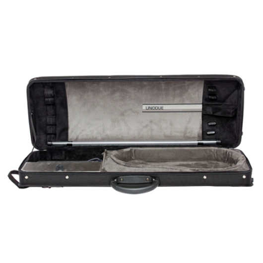 Riboni UNODUE T2 Viola Case - Black- Small (up to 16 3/8 inches)
