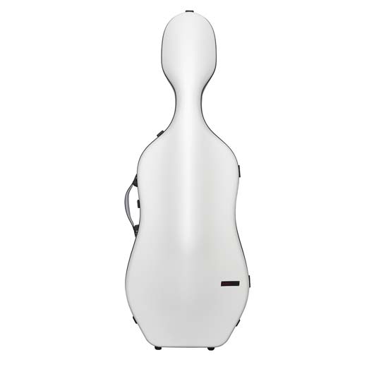 Bam Hightech Slim Cello Case - White