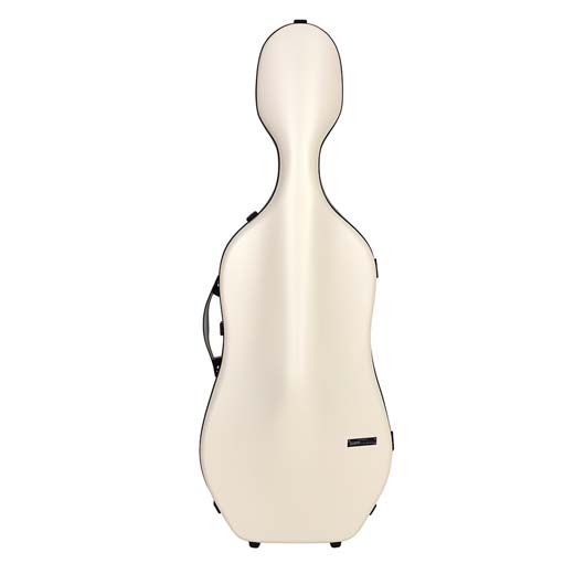 BAM Supreme Ice Hightech Cello Case - White - Black Trim