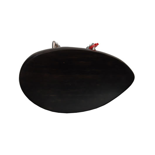 Flesch Violin Chinrest - No Hump - Ebony