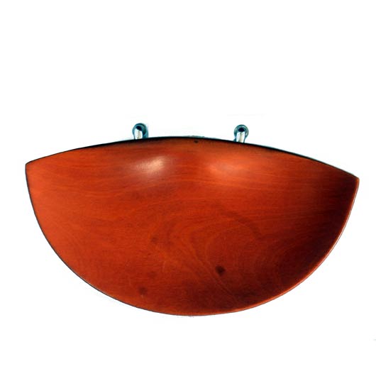 Flesch Boxwood Chinrest - 4/4 (With Hump) - Jade