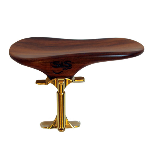 SAS Violin/Viola Chinrest Combo - 24mm - Bolivian Rosewood