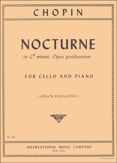 Chopin - Nocturne in C Sharp Minor (INT)