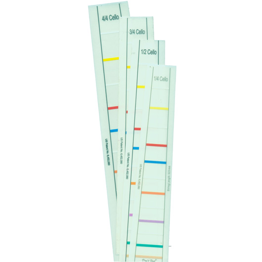 Don't Fret Position Indicator for Cello - 4/4