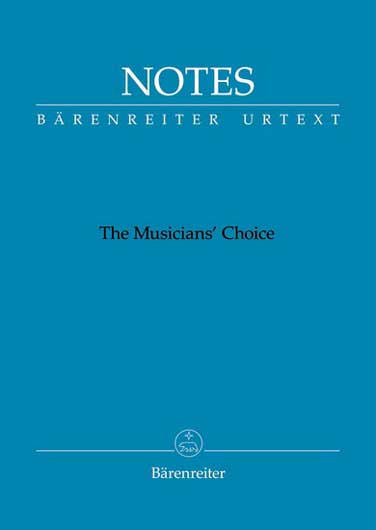 Baerenreiter Mini Bach Blue Dictation Manuscript Book