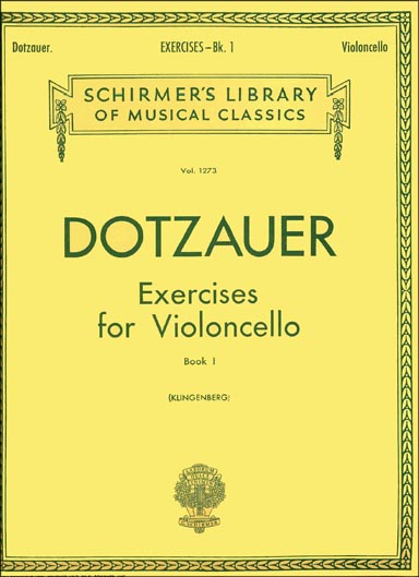 Exercises for Violoncello - Book 1