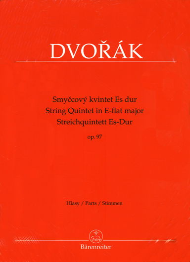 Dvorak - String Quintet in E flat major, Op. 97 (BAR)