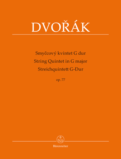 Dvorak - String Quintet in G major, Op. 77 (BAR)