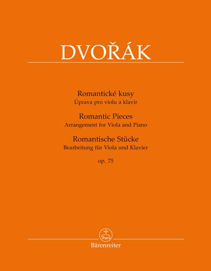 Dvorak - Romantic Pieces, Op. 75 - Viola (BAR)