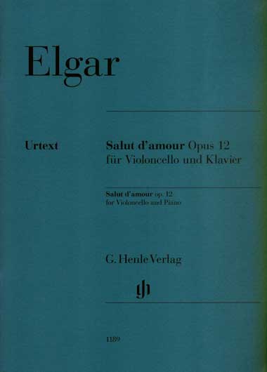 Elgar - Salut d'Amour Op. 12 for Cello (HEN)