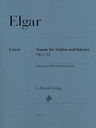 Elgar - Violin Sonata Op. 82 (HEN)