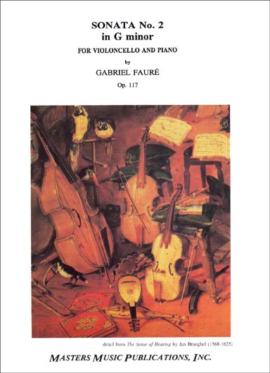 Faure - Cello Sonata No. 2 in G minor, Op. 117 (MAS)