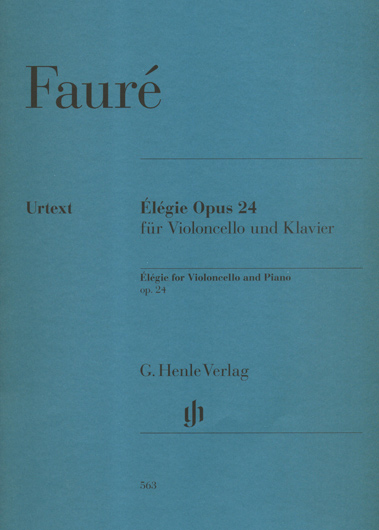 Faure - Elegie Op. 24 for Cello and Piano (HEN)