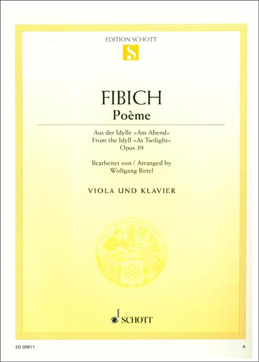Fibich Poème from the Idyll, Op. 39