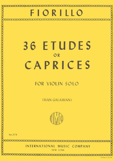 36 Etudes or Caprices