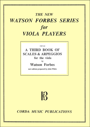 Scales and Arpeggios for Viola, Book III