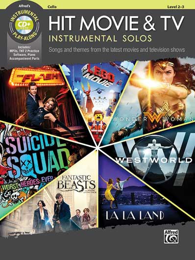 Hit Movie &amp; TV Instrumental Solos for Cello